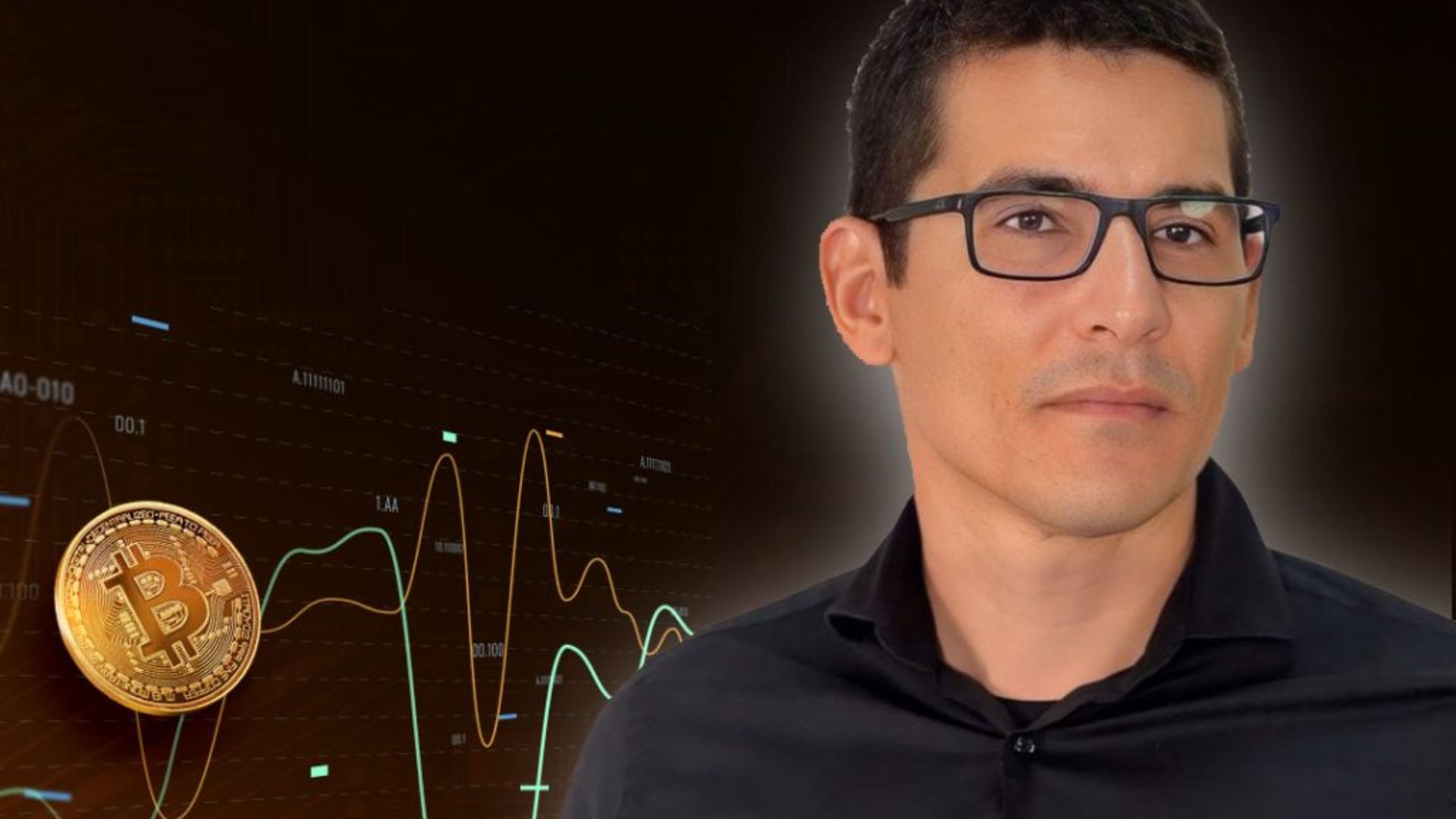 Renato Trezoitao com bitcoin ao lado