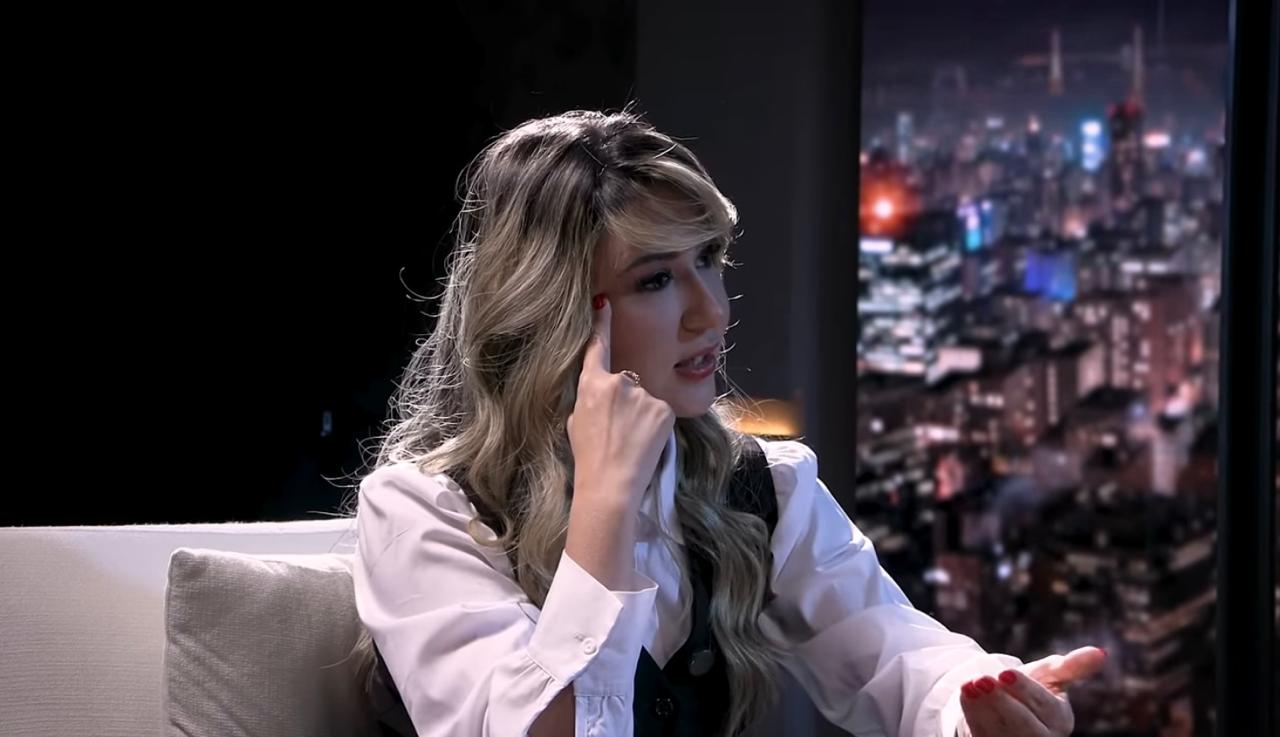 Thamara Di Lauro 1° episodio da 4° temporada do progama Mapa Mental 1