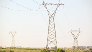 Torres de transmissao de energia eletrica