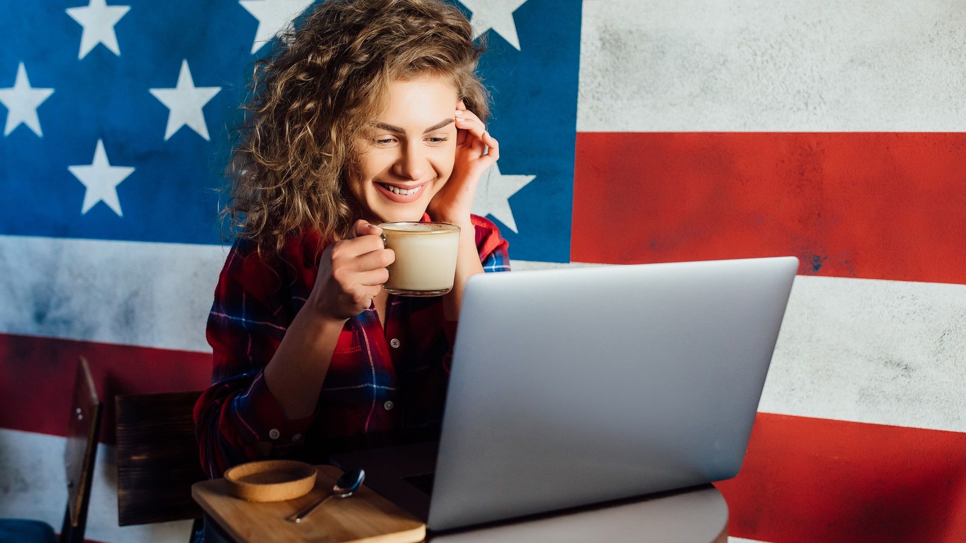 Trader dos EUA animada