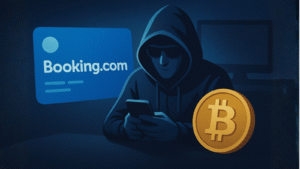 Golpe Explosivo: Golpistas Usam Booking.com para Trapacear Investidores em Cripto!