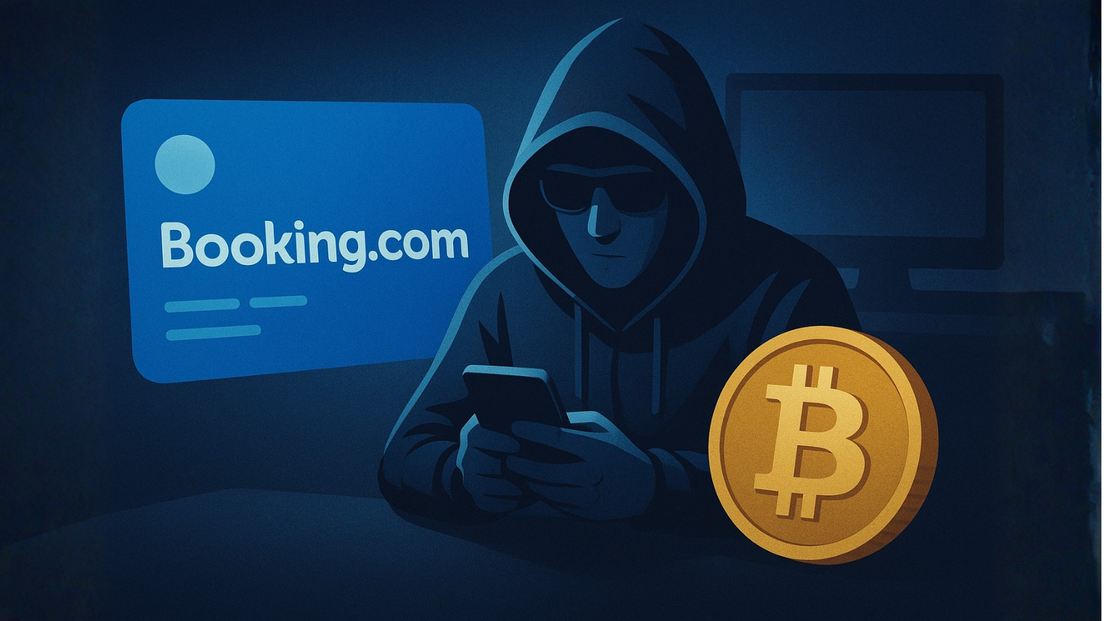 booking golpes criptomoedas