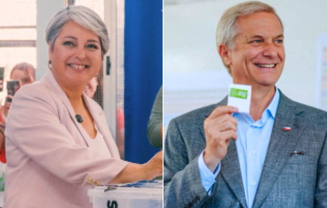 Conflito Explosivo: Comunista e Conservador Duelam no 2º Turno do Chile! 1 jeannette jara jose antonio kast chile eleicoes02