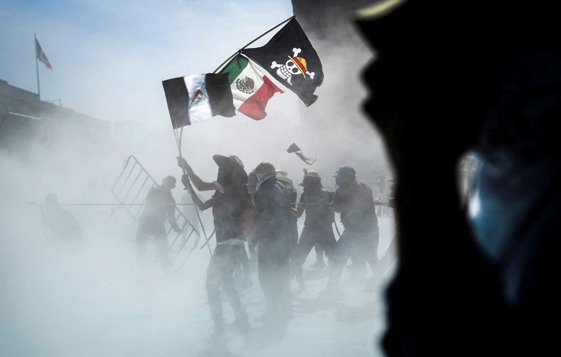 Geração Z em Fúria: Protesto no México Resulta em 120 Feridos! Descubra a Causa! 2 protesto mexico geracao z menor