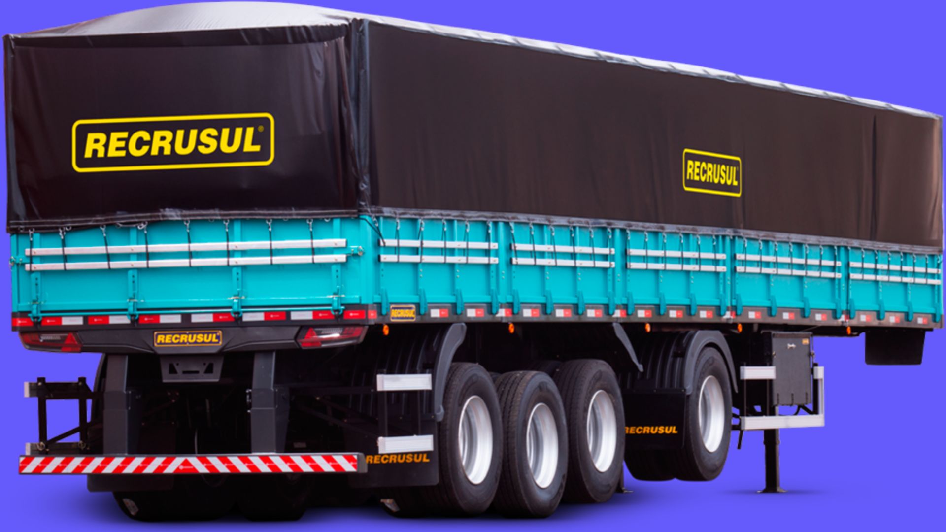 Recrusul (B3: RCSL3) mira na aquisição de corretora de bitcoin! 4 Caminhao com logo da Recrusul