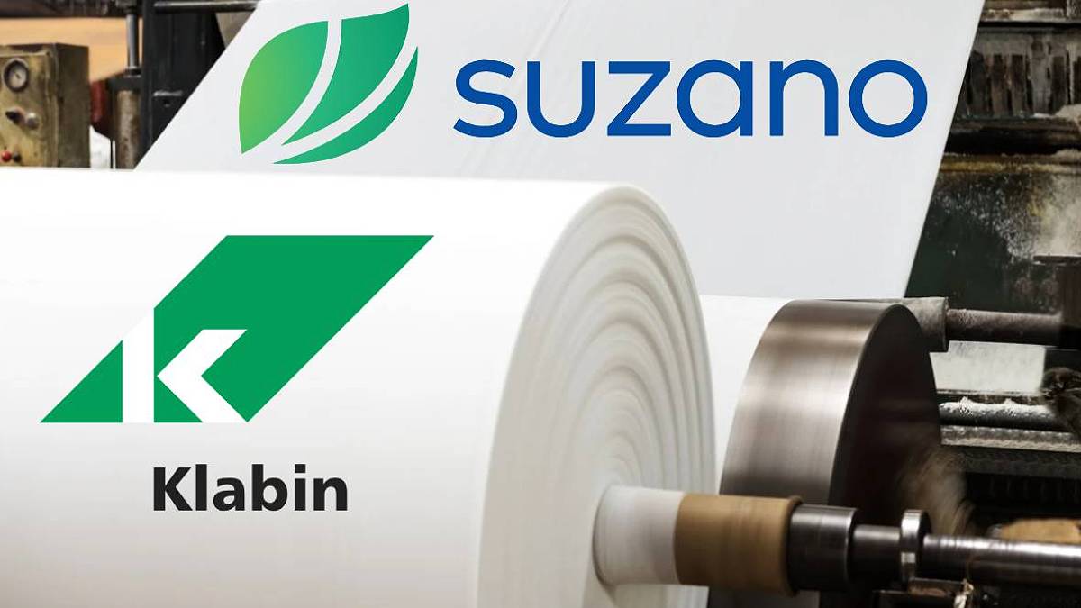 Klabin Suzano acao