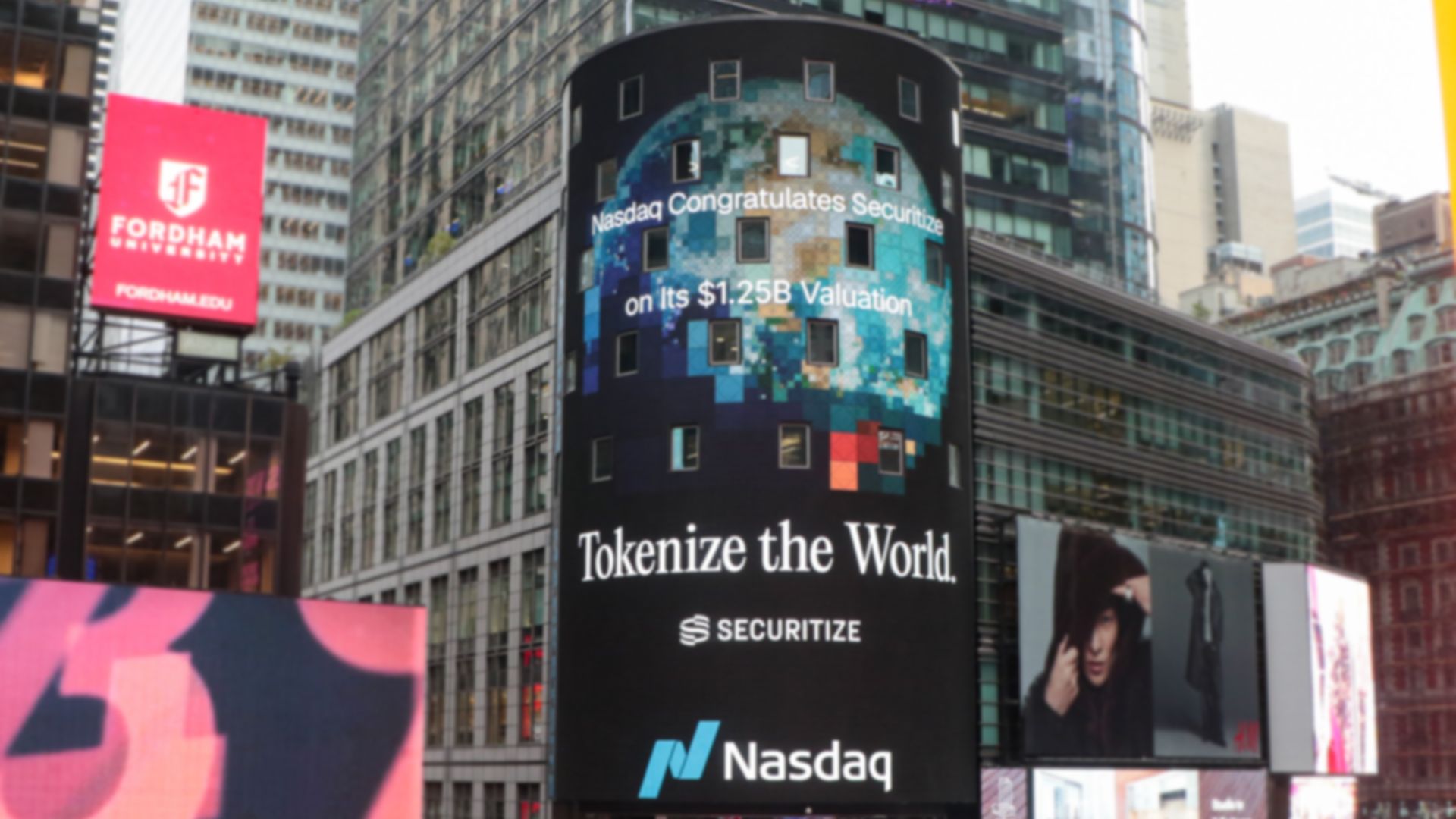 Revolução financeira: Empresa da BlackRock estreia ações tokenizadas em blockchain com negociações ininterruptas! 2 Securitize em propaganda