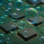 Alerta Vermelho: Múltiplas Bolhas da IA à Vista! Deutsche Bank Revela os Riscos Imediatos! 7 bolha inteligencia artificial chips de computadores