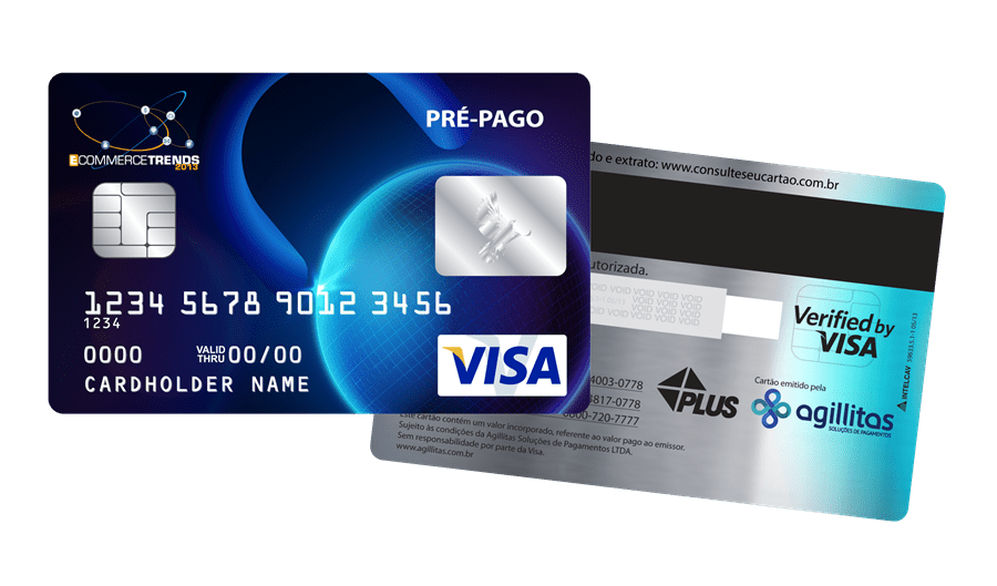cartao pre pago visa agilitas