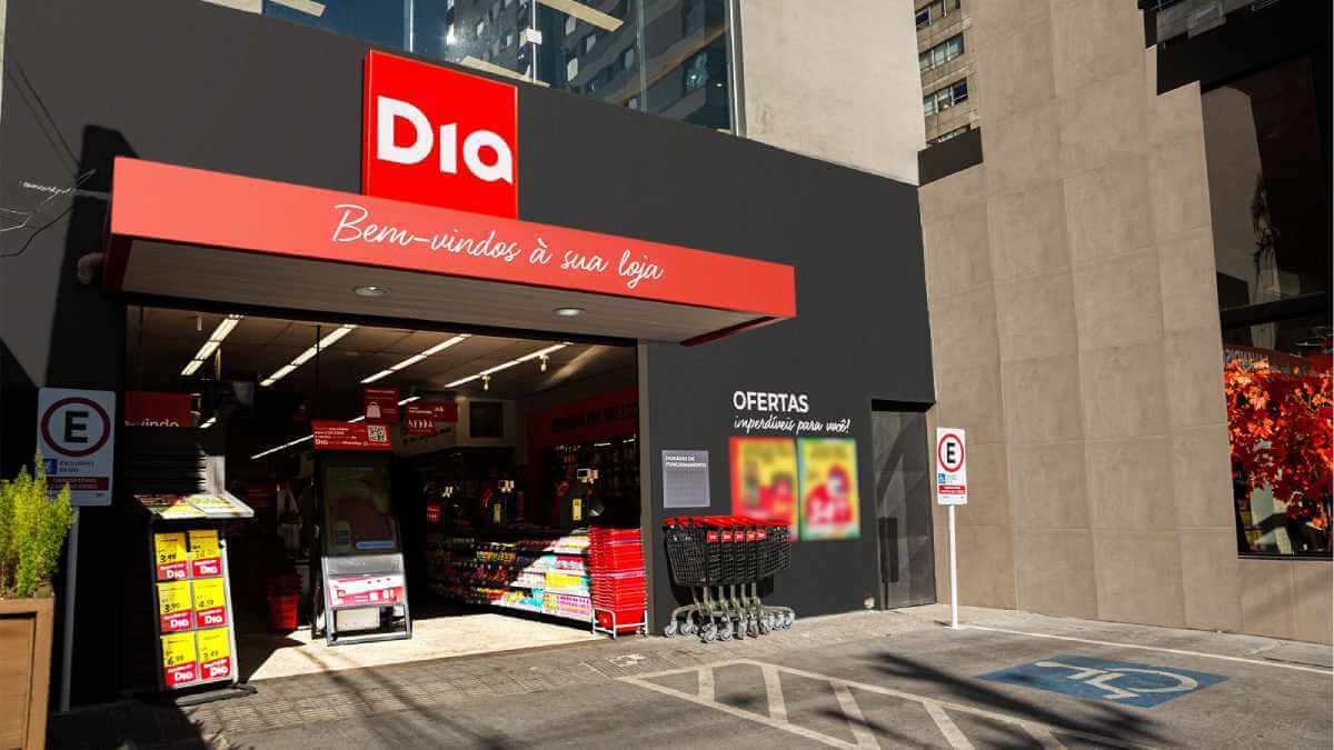 Supermercados Dia em Crise: R$ 143,3 Milhões à Vista do Letsbank! 1 supermercado da rede Dia