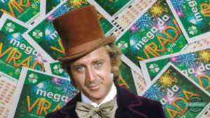 Willy Wonka mega da virada creditos Shutterstock filme oficial montagem Brenda Silva