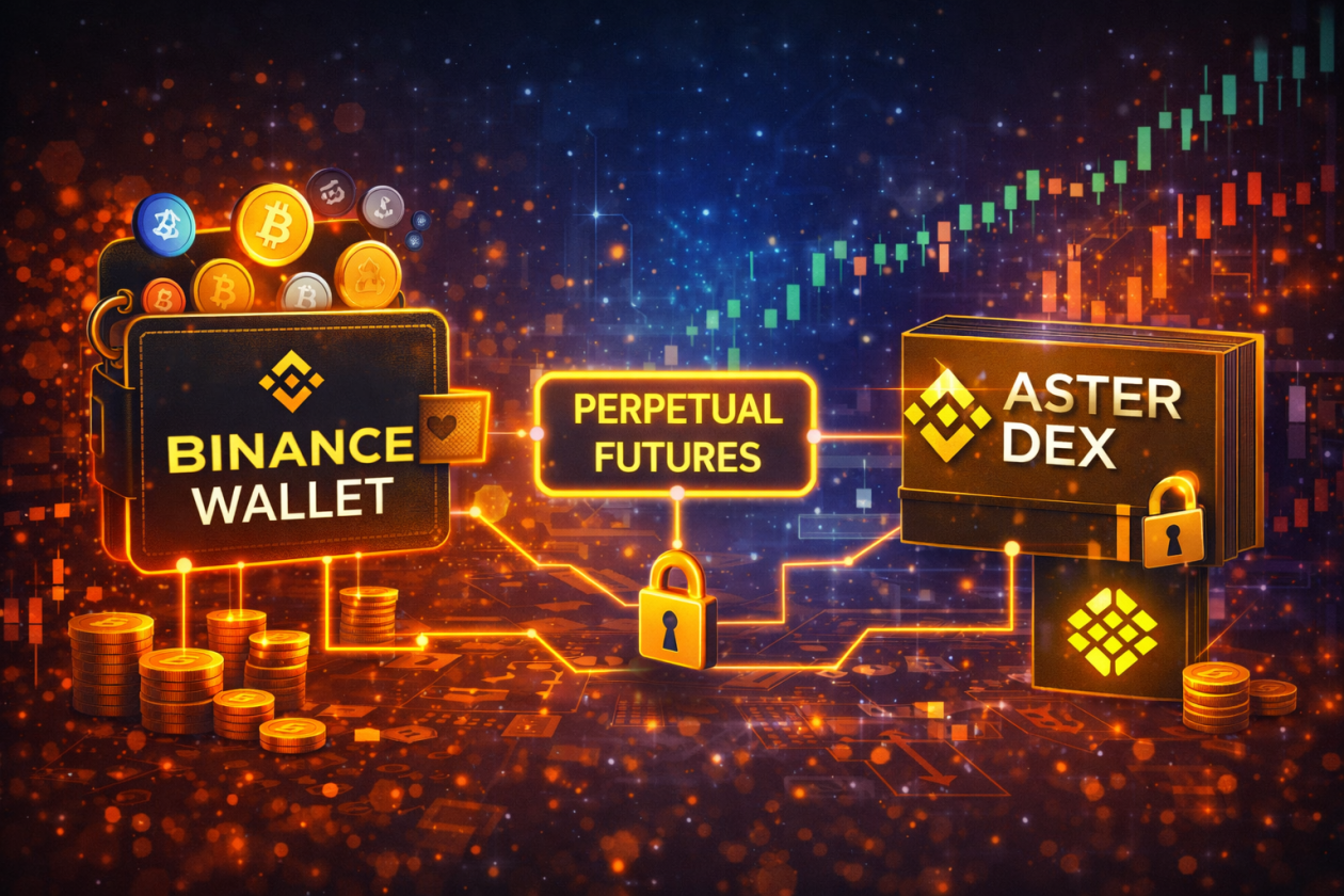 binance wallet aster dex