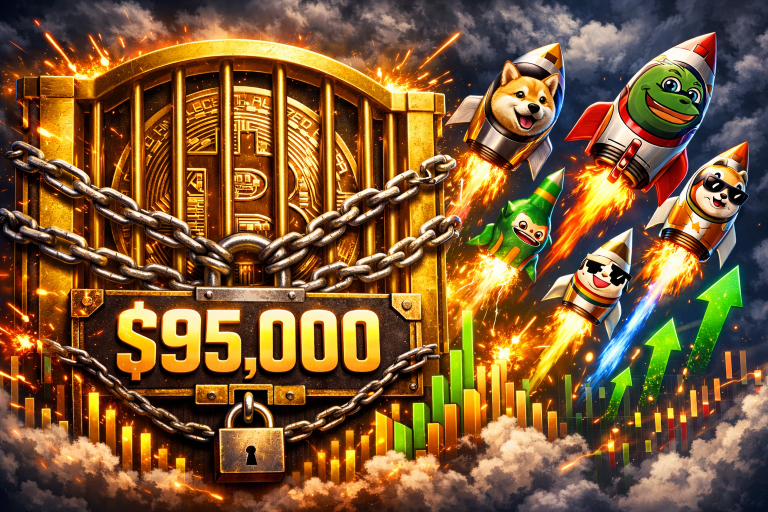 btc trava memecoins disparam