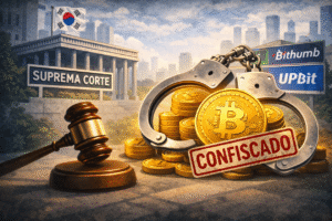 A surpreendente decisão da Suprema Corte da Coreia do Sul: Bitcoin agora pode ser confiscado nas exchanges!