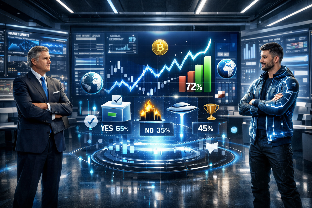 Polymarket Bolsas na Era Dow Jones: Revolução dos Previsores no Wall Street Journal! 3 mercado preditivo