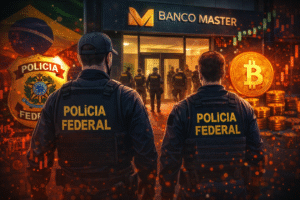 Alerta Máximo: Operação Policial no Banco Master Abala o Mercado Cripto!