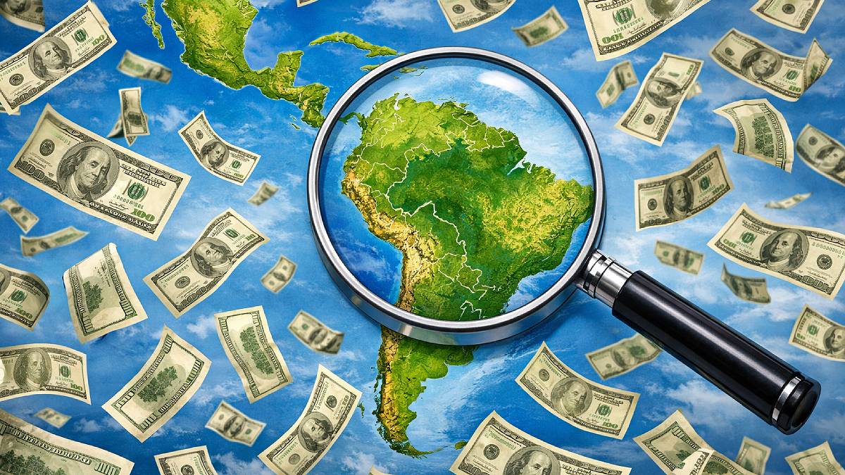 Brasil: O Novo Tesouro dos Investidores Estrangeiros! 1 America Latina dolares Brasil
