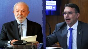 Lula e Flávio Bolsonaro em Disputa Acirrada: Pressão Cresce por Haddad em SP! 5 Luiz Inacio Lula da Silva e Flavio Bolsonaro