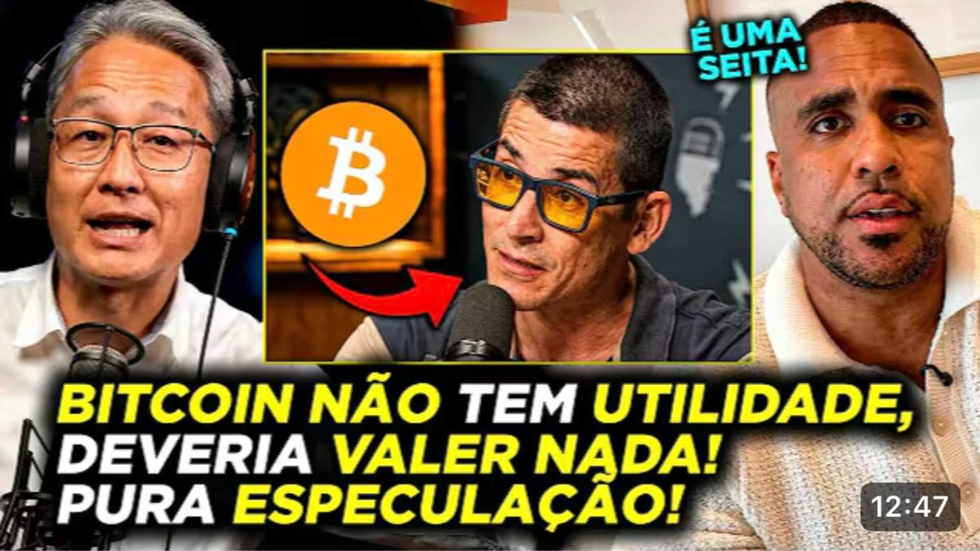 Raiam Santos: Fã de Bitcoin é mais chocante que esquerdista, vegano e MBL! 3 Raiam Santos concordou que bitcoin criou uma seita com seguidores enjoados na internet