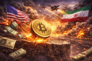 Bitcoin à beira do precipício: analistas apontam para colisão com crise do Irã!