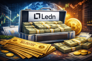 Ledn levanta impressionantes US$ 188 milhões com títulos garantidos por Bitcoin!