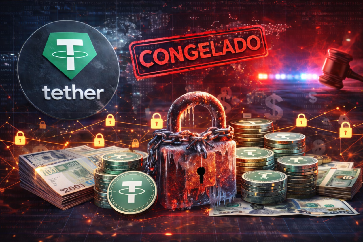 tether usdt congelado