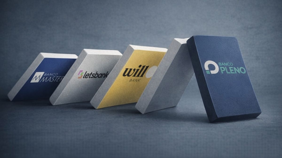 Banco Pleno a ultima peca de domino que restava apos a crise do Banco Master. Imagem Copilot