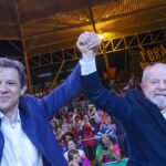 Fernando Haddad e Luiz Inacio Lula da Silva