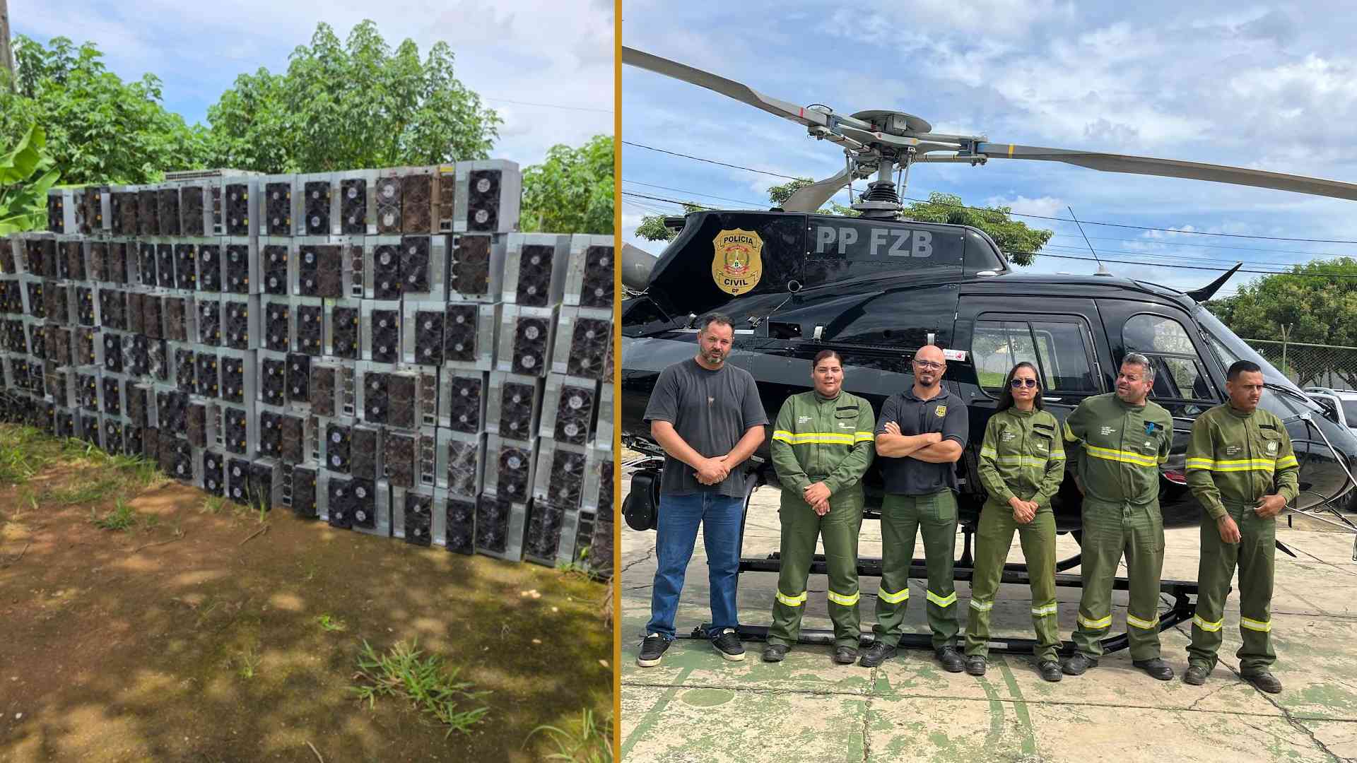 Intervenção Surpreendente: Polícia Encerrra Mineradora de Bitcoin no DF e Confisca 160 Máquinas com Ação da Neoenergia! 2 Maquinas de mineracao de bitcoin apreendidas no DF equipamentos avaliados em R 850 mil