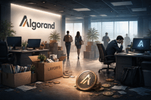 Algorand Demite 25% do Time em Meio a Crise e Colapso das Criptos!