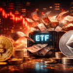 Colapso Surpreendente: Saídas de ETFs de Bitcoin e Ethereum Ultrapassam US$ 500 Milhões em Uma Semana! 7 bitcoin ethereum etf 1 1260x840
