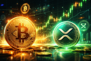 XRP Explode em Alta Enquanto BTC Batalha pelos US$ 75 Mil em um Mercado Turbulento!