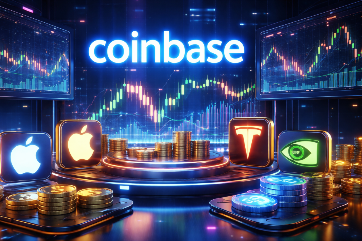 coinbase acoes investimento