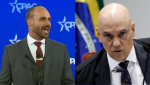 Eduardo Bolsonaro denuncia: Moraes congelou contas e anuncia perseguição!