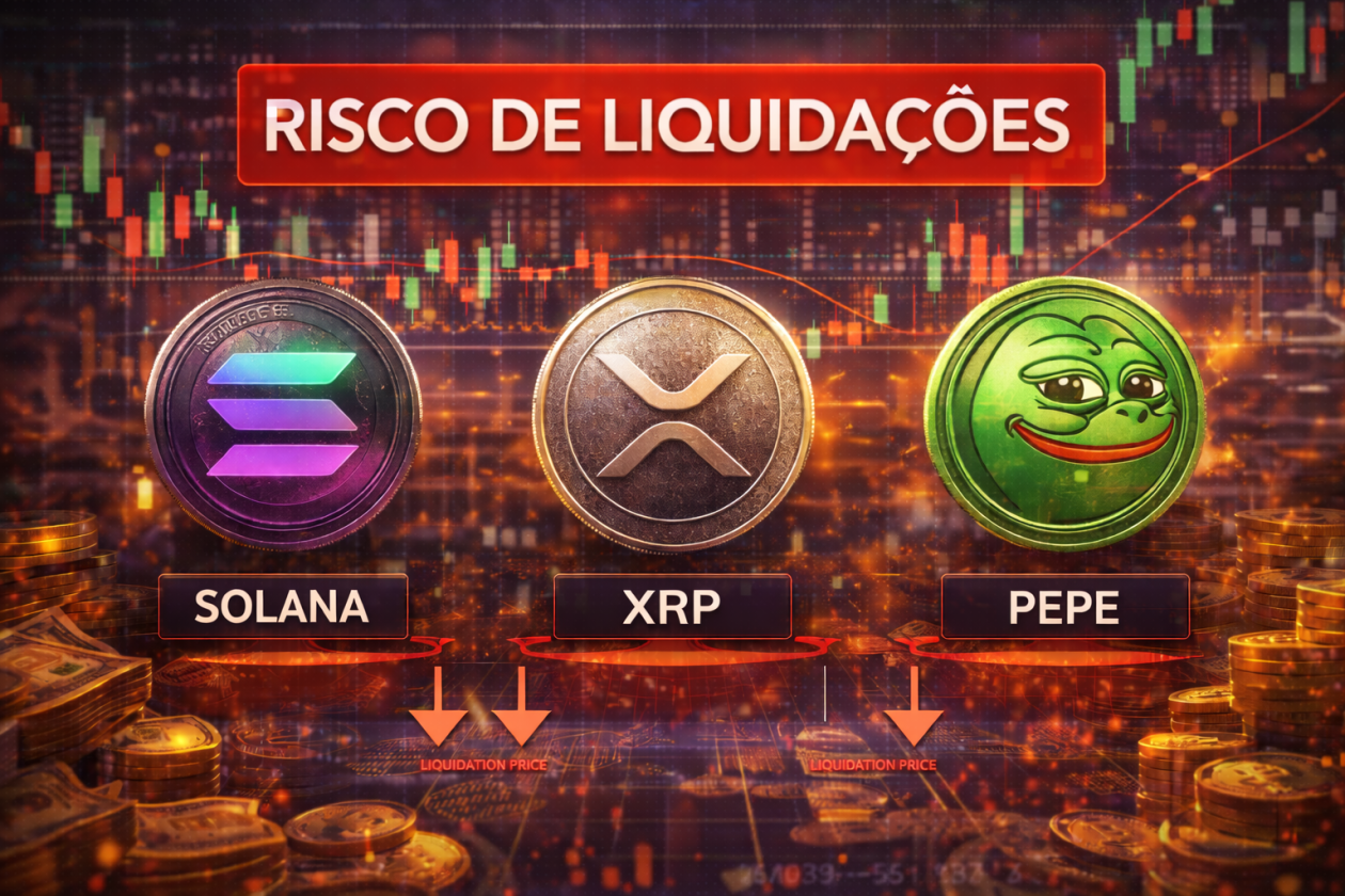 solana xrp pepe liquidacao
