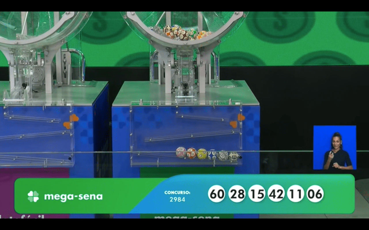 sorteio mega sena 2984 sabado