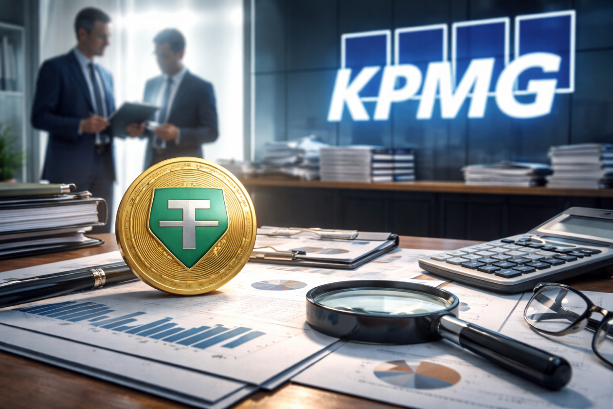 Tether Seleciona KPMG para Auditoria Histórica do USDT de US$ 184 Bilhões! 1 tether usdt kpmg