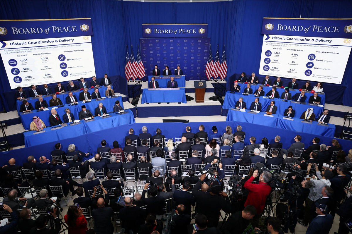 Crise financeira no Conselho de Paz de Trump paralisa plano urgente para Gaza! 2 2026 03 21T174522Z 1 LYNXMPEM2K0A8 RTROPTP 4 ISRAEL PALESTINIANS GAZA TRUMP BOARD 2 2