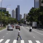 Avenida Faria Lima cruce de peatones