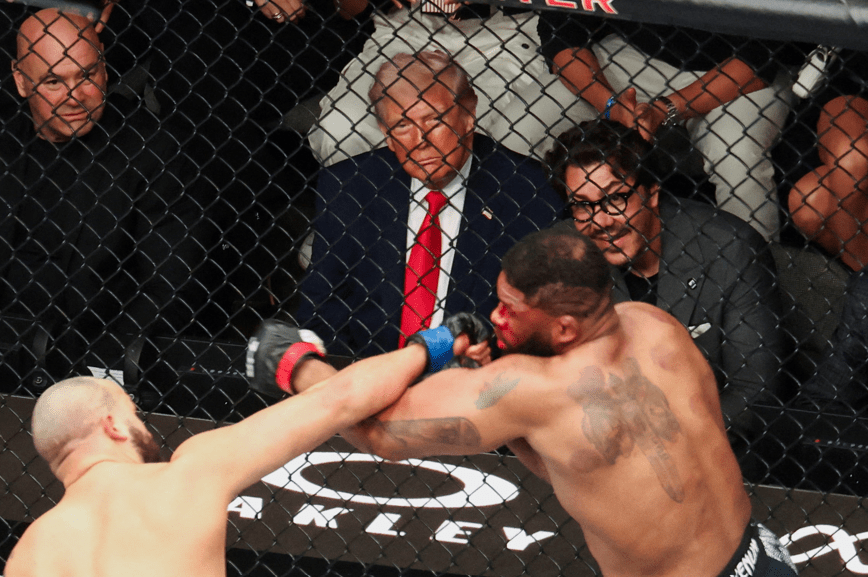 Trump no UFC 327: Homenagem de lutador brasileiro choca a todos! 2 Captura de tela 2026 04 12 095122