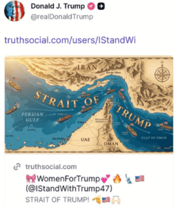 Estreito de Ormuz se Torna ‘Estreito de Trump’: A Resposta Bombástica do Presidente dos EUA!