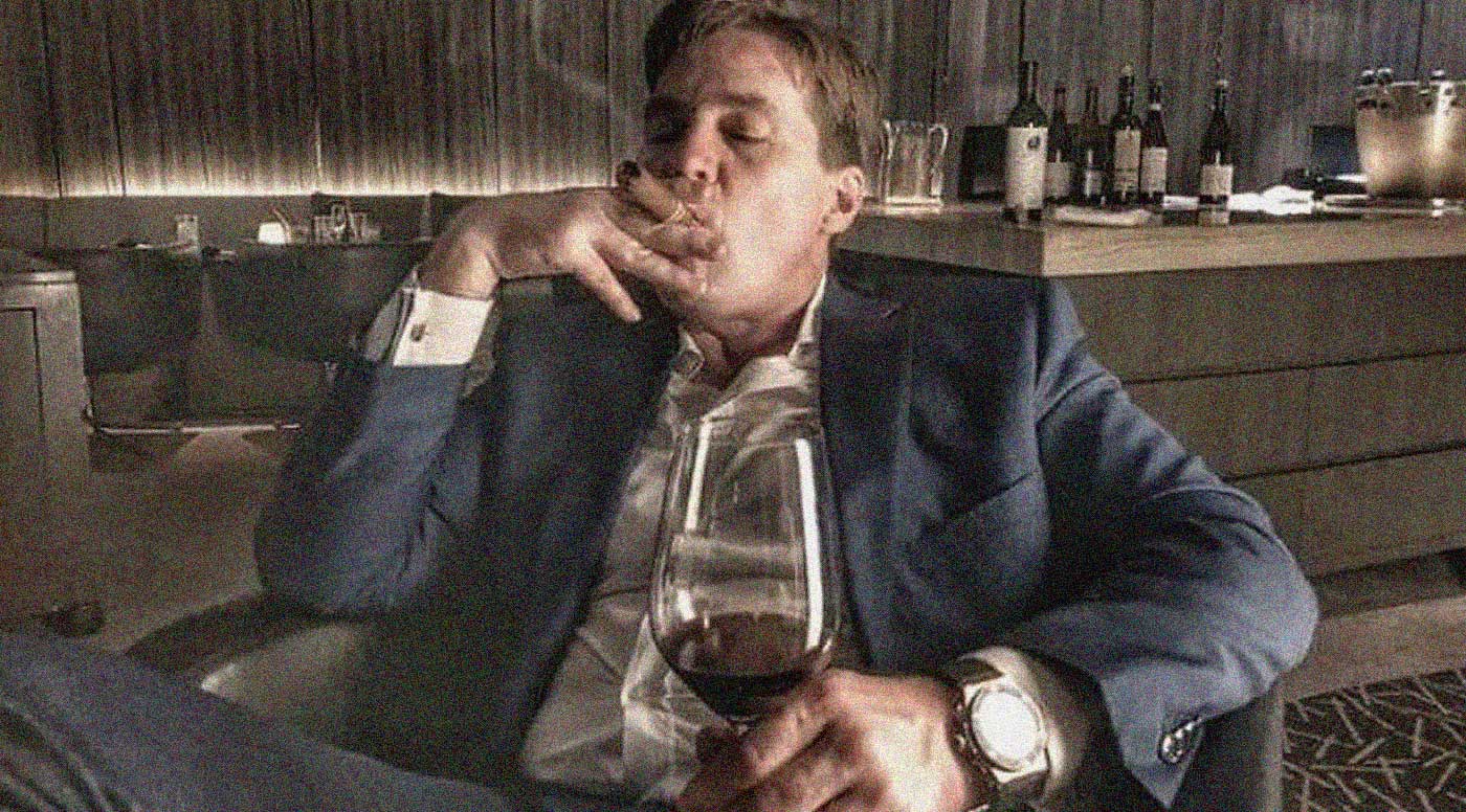 Craig Wright fumando