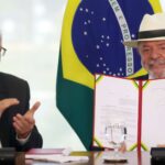 Lula em evento ao lado de vice presidente