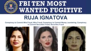 Ruja Ignatova a rainha das criptomoedas. Foto ReproducaoFBI