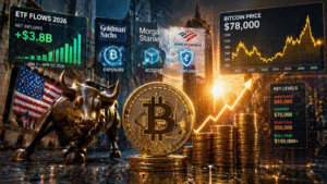 Bitcoin Renascente: US$ 3,8 Bilhões Retornam em 2026 e o Mercado Está à Beira de uma Revolução!