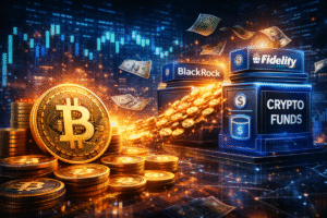 Cripto em Alta: US$ 1,1 Bilhão Flui para Fundos e Bitcoin Vive Sua Melhor Semana Desde Janeiro!