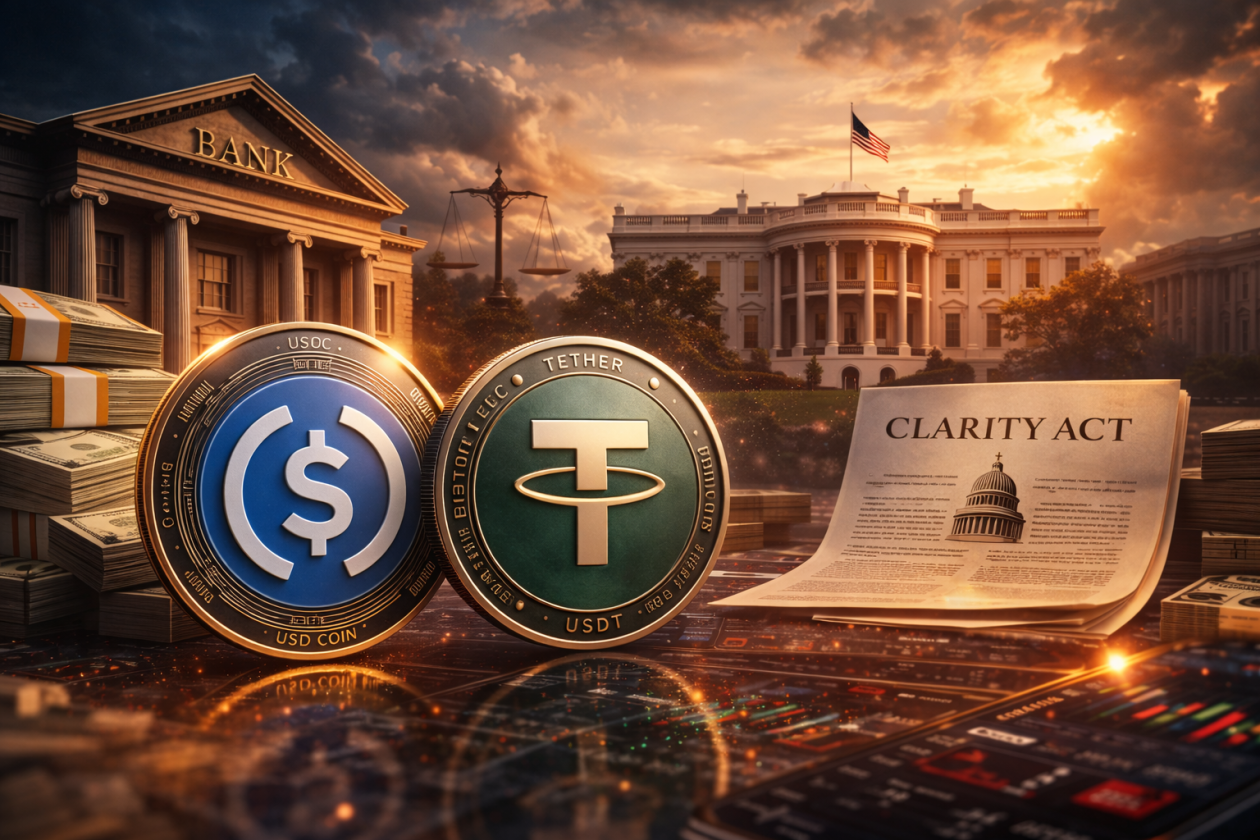 Casa Branca Abala o Futuro das Stablecoins: Projeto Cripto à Beira do Colapso no Congresso! 1 estados unidos clarity act stablecoins