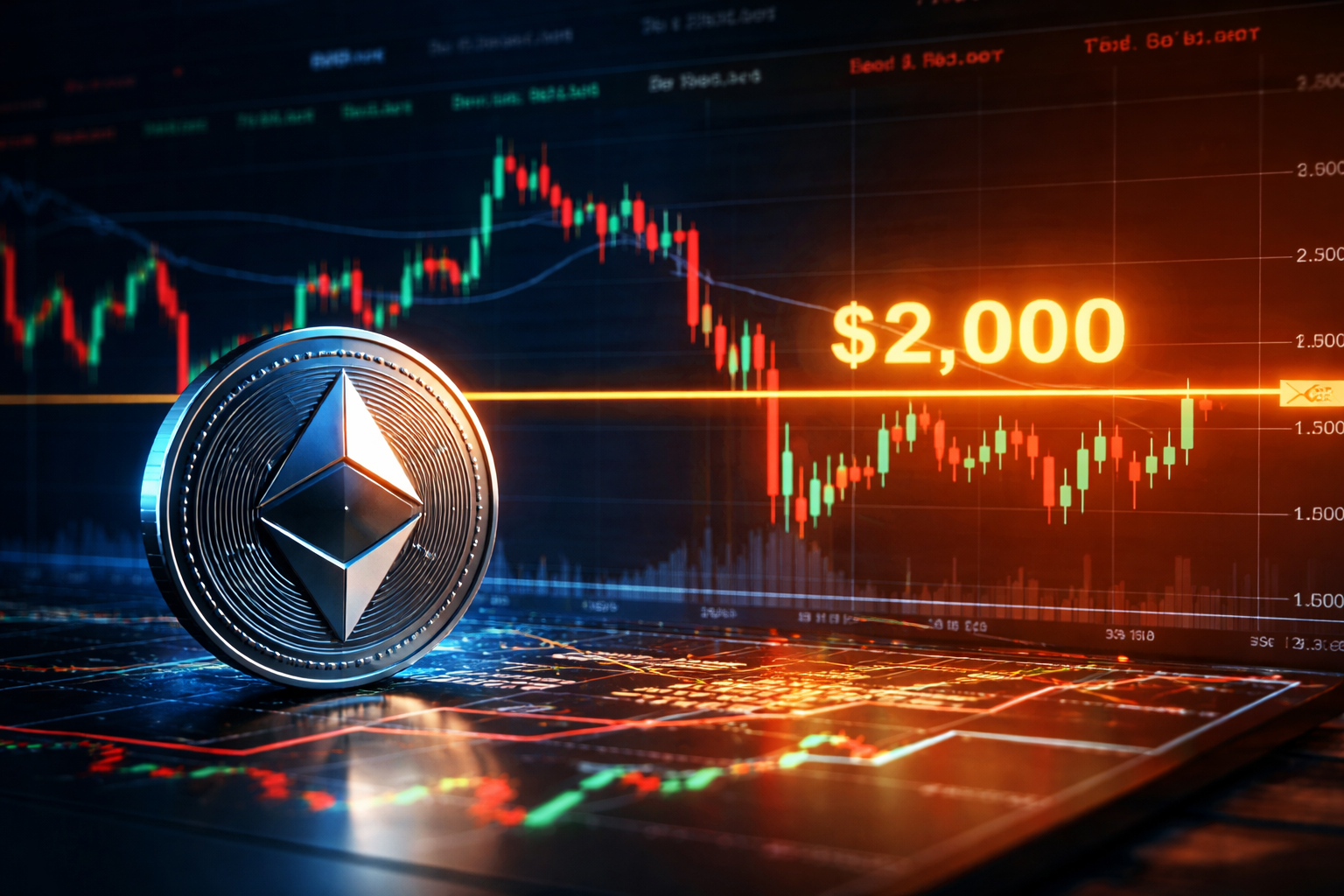Ethereum emite alerta explosivo: investidores podem estar perdendo a chance! 1 ethereum 2k