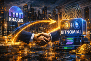 Kraken Revoluciona o Mercado: Adquire Bitnomial por Surpreendentes US$ 550 Milhões!
