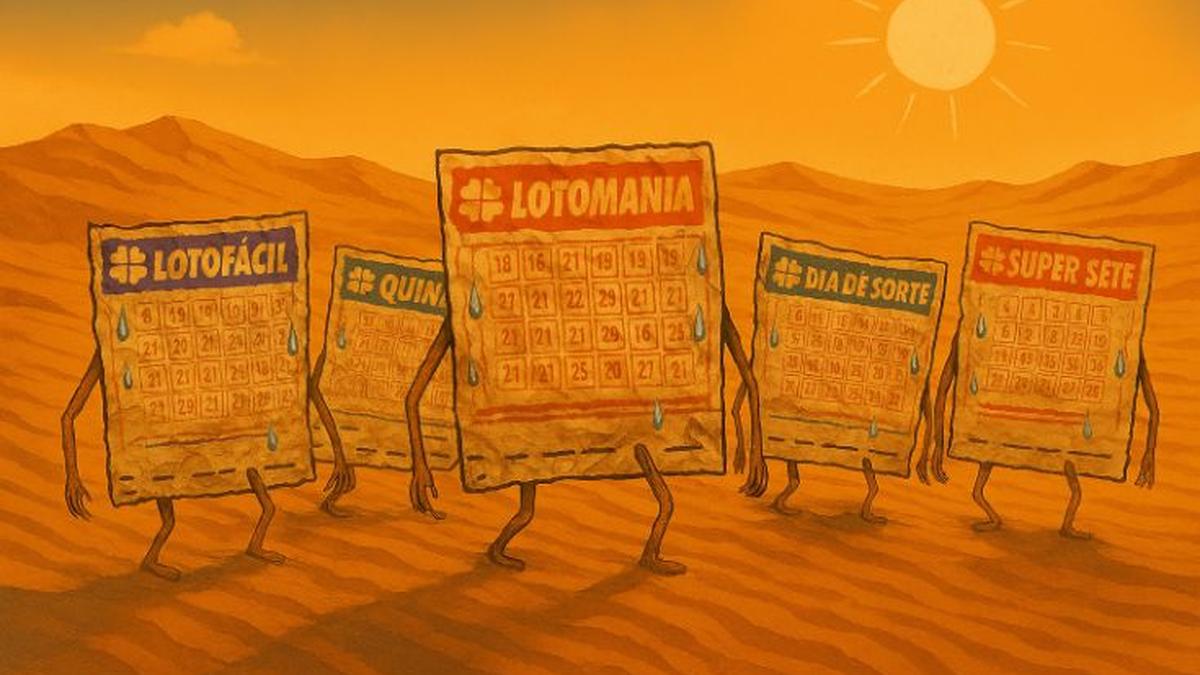 Apostadores em Frustração: Lotofácil e Quina Acumulam, Mas Mega-Sena Surpreende com R$ 45 Milhões! 2 loterias deserto opt 1
